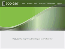 Tablet Screenshot of doogro.com
